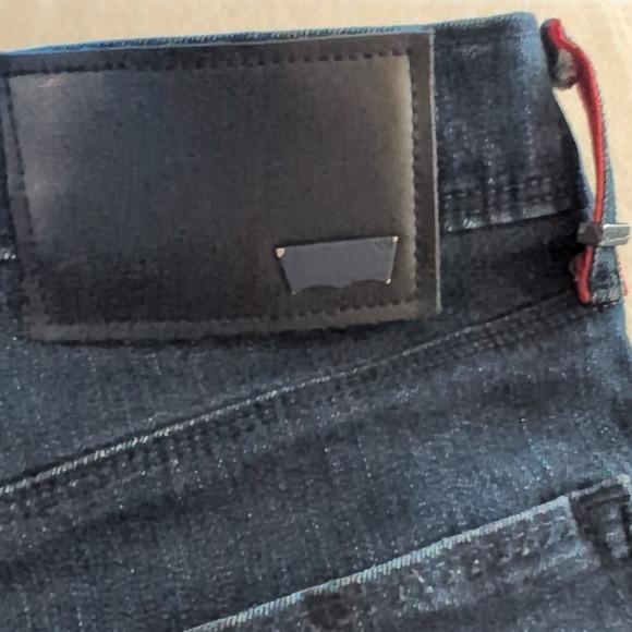 Levi Premium Redloop jean Men 510 Skinny Fit Size W32 L34 Blue Jeans Black Label - Picture 8 of 11